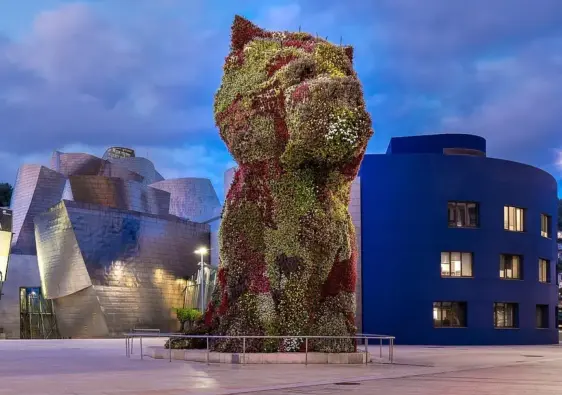 7 skulpturer langs floden Nervión, du kan se gratis