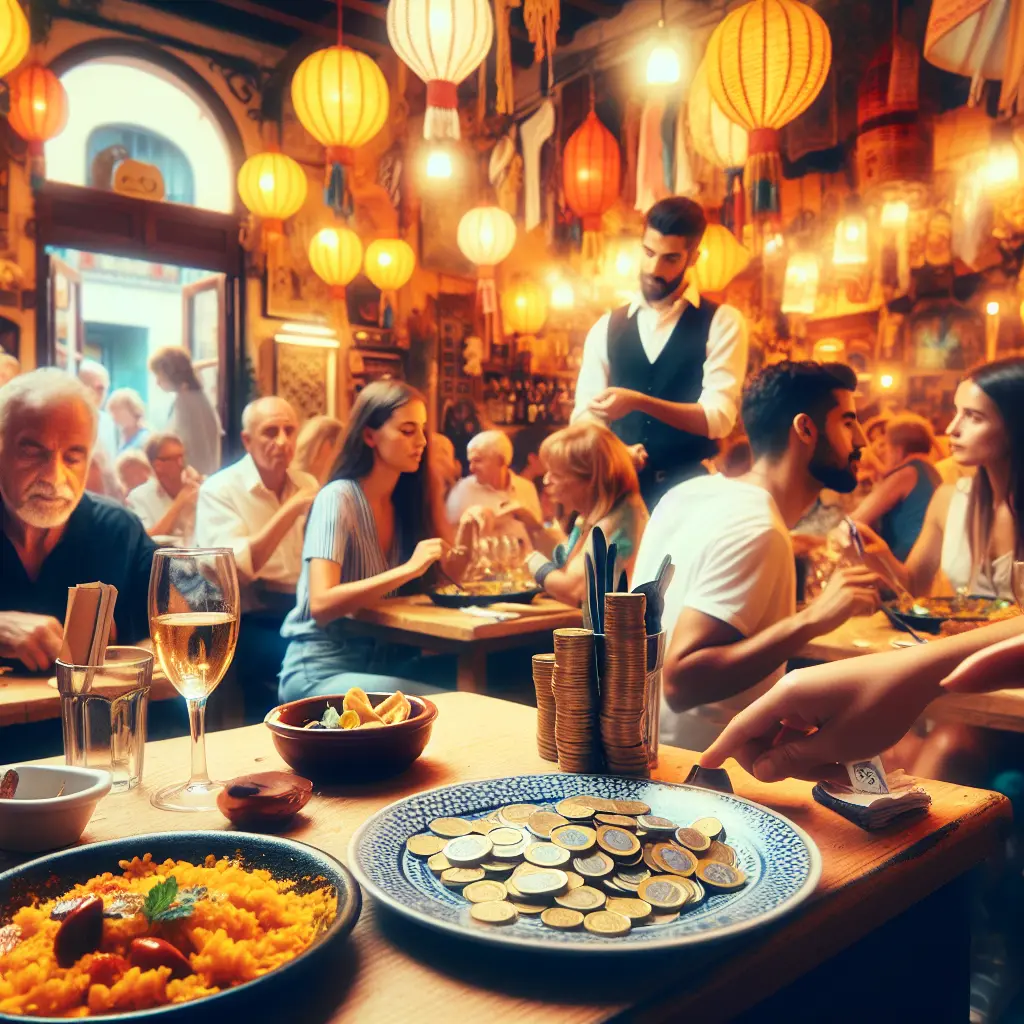 Giver man drikkepenge på restauranter i Spanien?