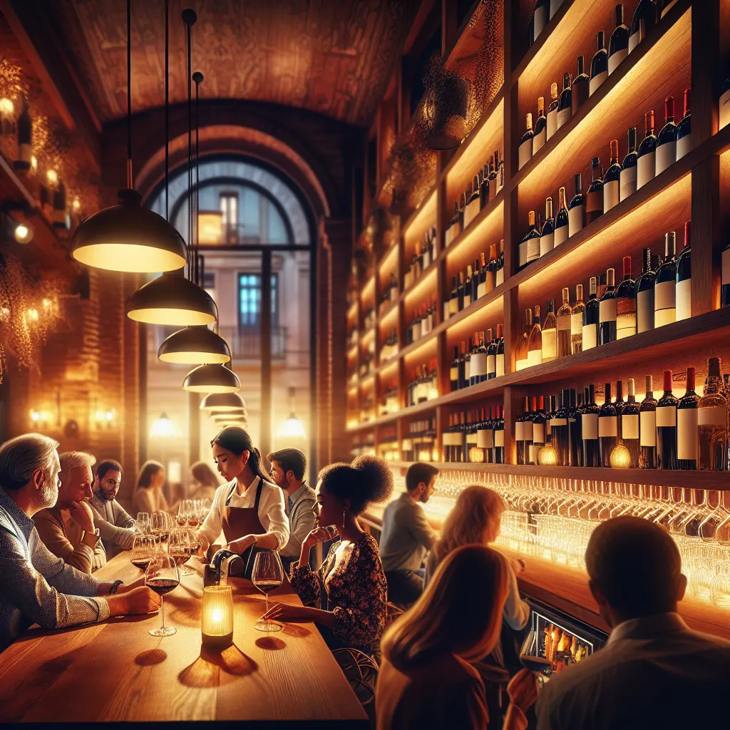 Hvilke vinbarer har åbent søndag aften i Bilbao?